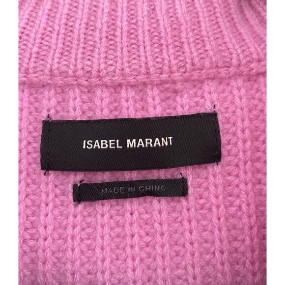 Isabel Marant "Abby" Zip-Front Cardigan in Pink, size 36 (like XS/S) - Picture 3 of 8